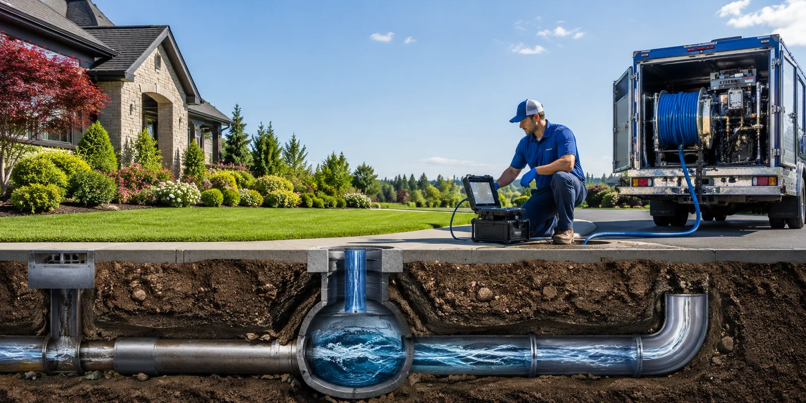 Drainage restoration information for Sinks Grove, WV